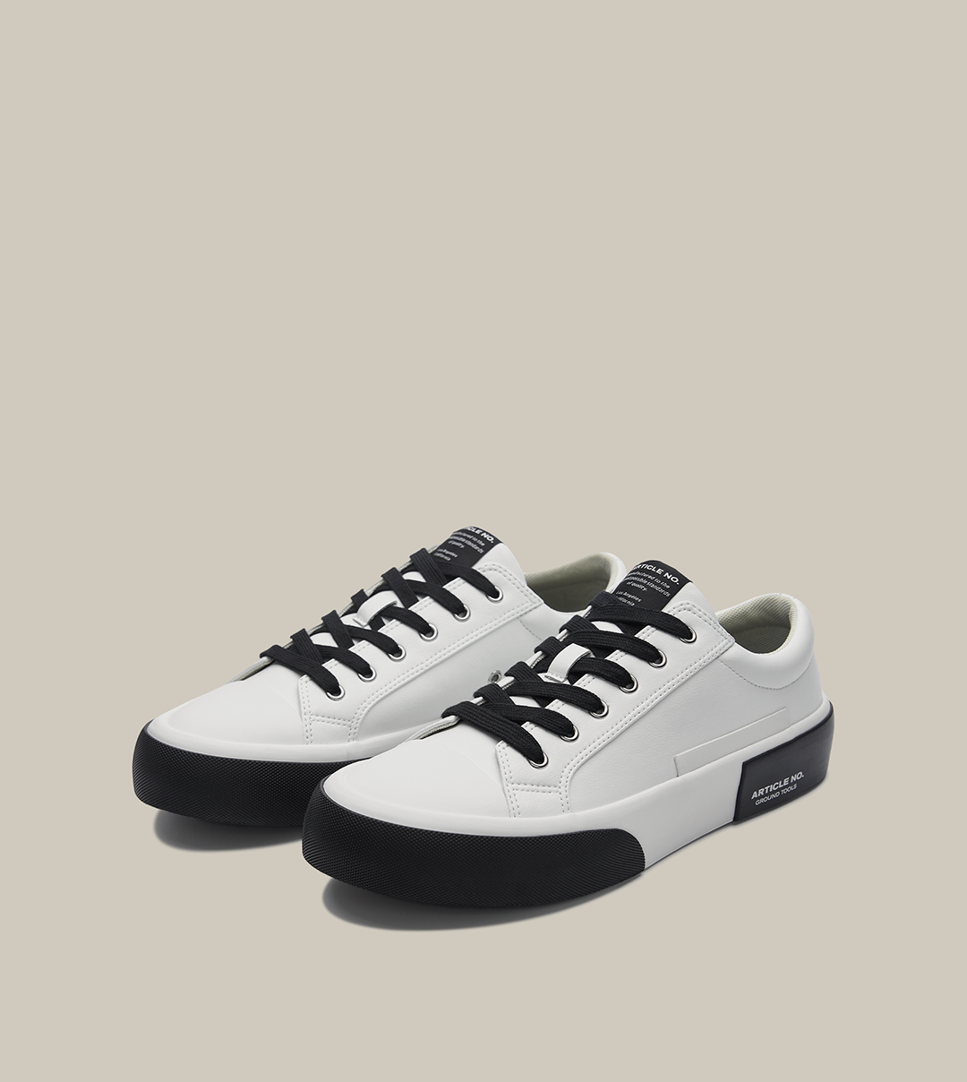 O.G.CLASSIC PLEATHER LOW-TOP SNEAKERS