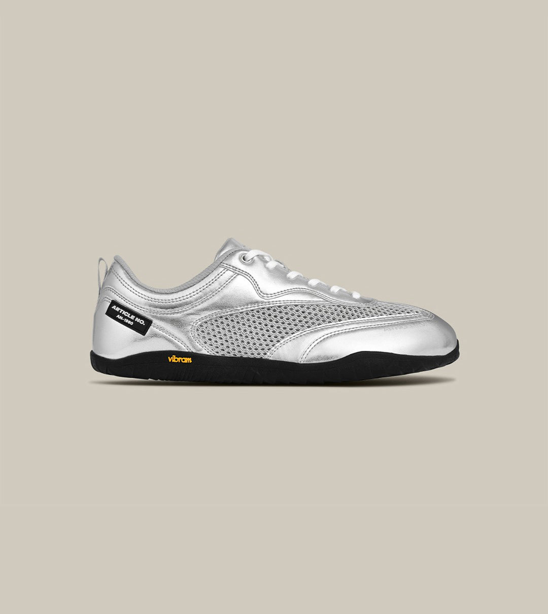 BAREFOOT ZERO-DROP SPORT SNEAKERS 1980 SILVER