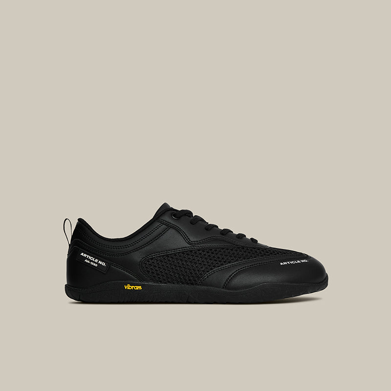 BAREFOOT ZERO-DROP SPORT SNEAKERS 1980 BLACK
