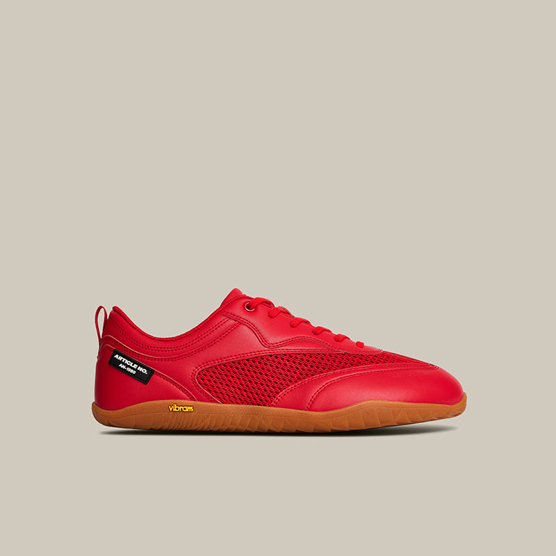 BAREFOOT ZERO-DROP SPORT SNEAKERS 1980 RED