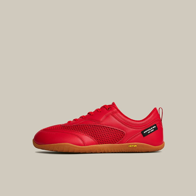 BAREFOOT ZERO-DROP SPORT SNEAKERS 1980 RED