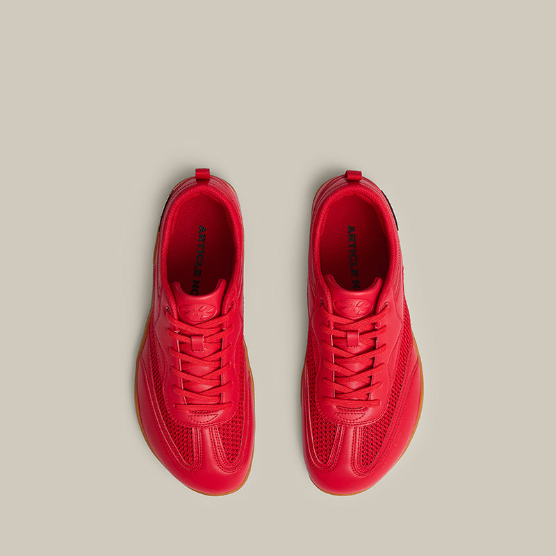 BAREFOOT ZERO-DROP SPORT SNEAKERS 1980 RED