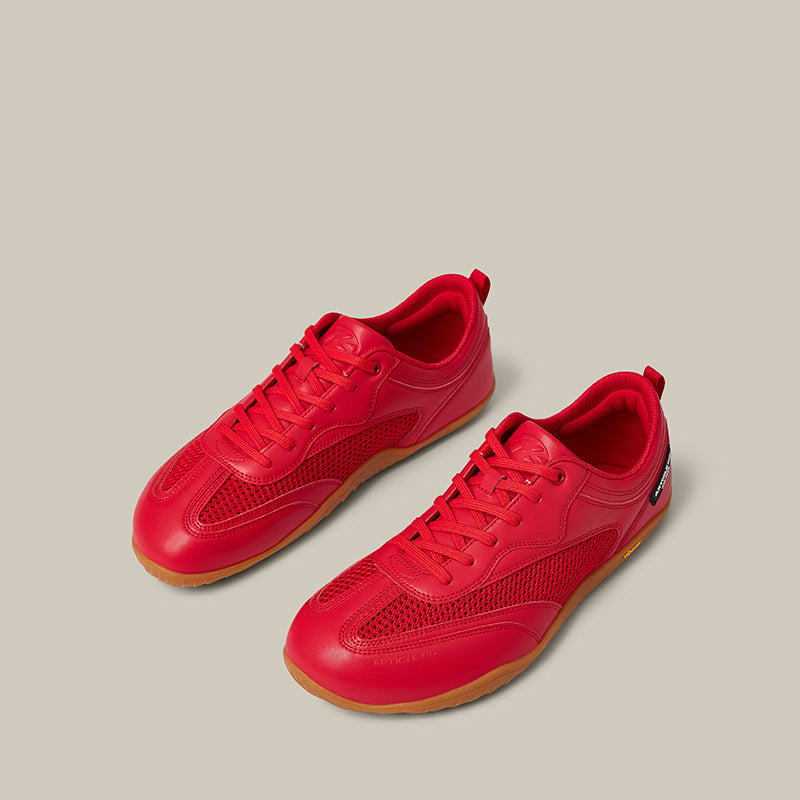 BAREFOOT ZERO-DROP SPORT SNEAKERS 1980 RED