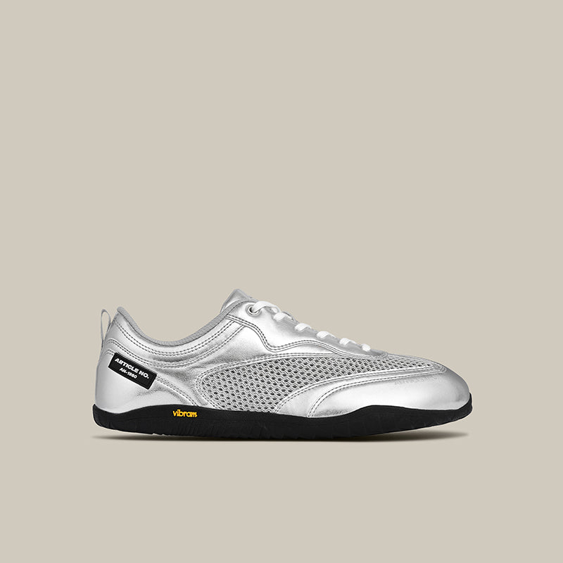 BAREFOOT ZERO-DROP SPORT SNEAKERS 1980 SILVER