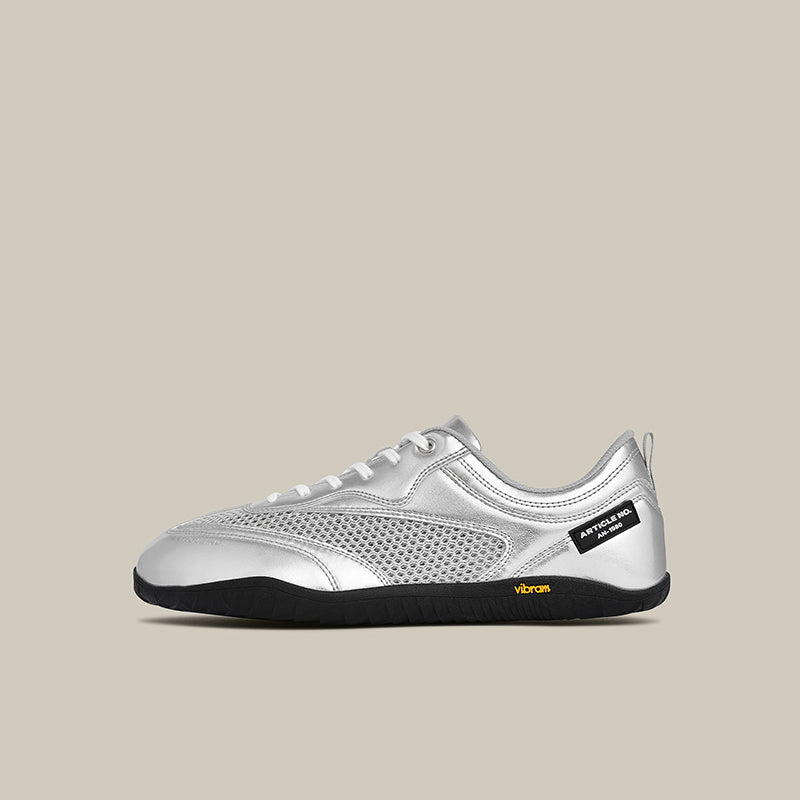 BAREFOOT ZERO-DROP SPORT SNEAKERS 1980 SILVER