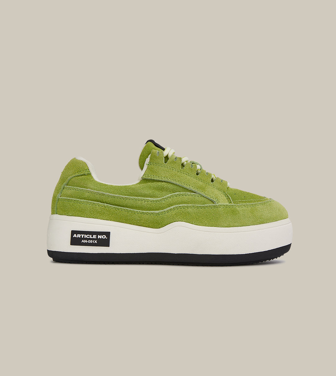 BURGER LOW-TOP LIGHT GREEN SKATE