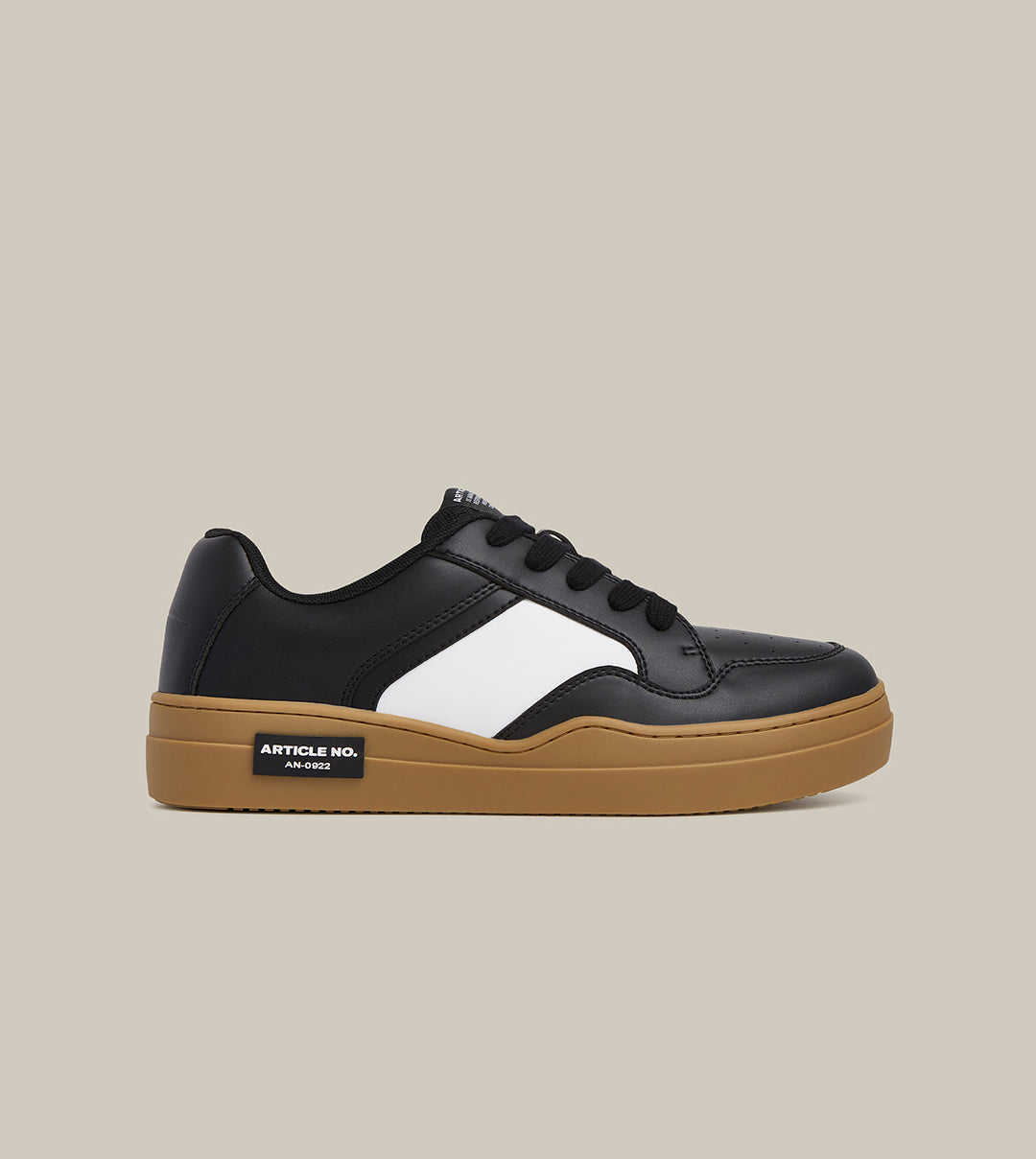 COURT SNEAKER LOW-TOP BLACK SKATE SNEAKERS