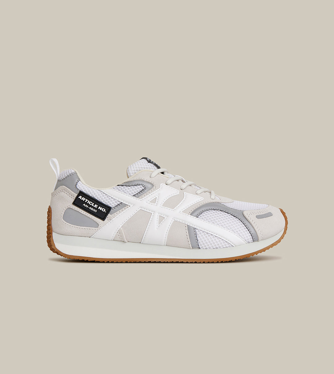 DUNE LOW-TOP WHITE LOGO RUNNER