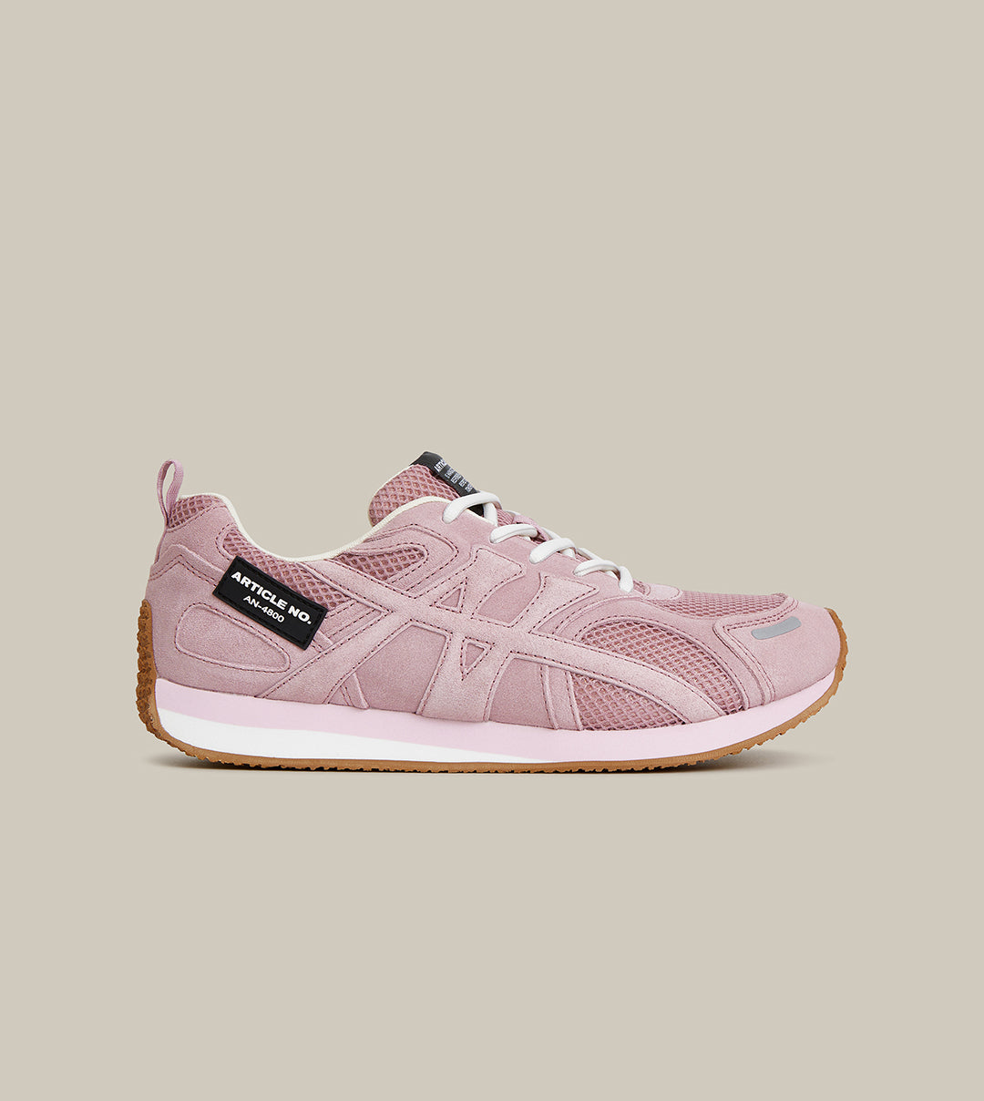 DUNE LOW-TOP PINK LOGO RUNNER