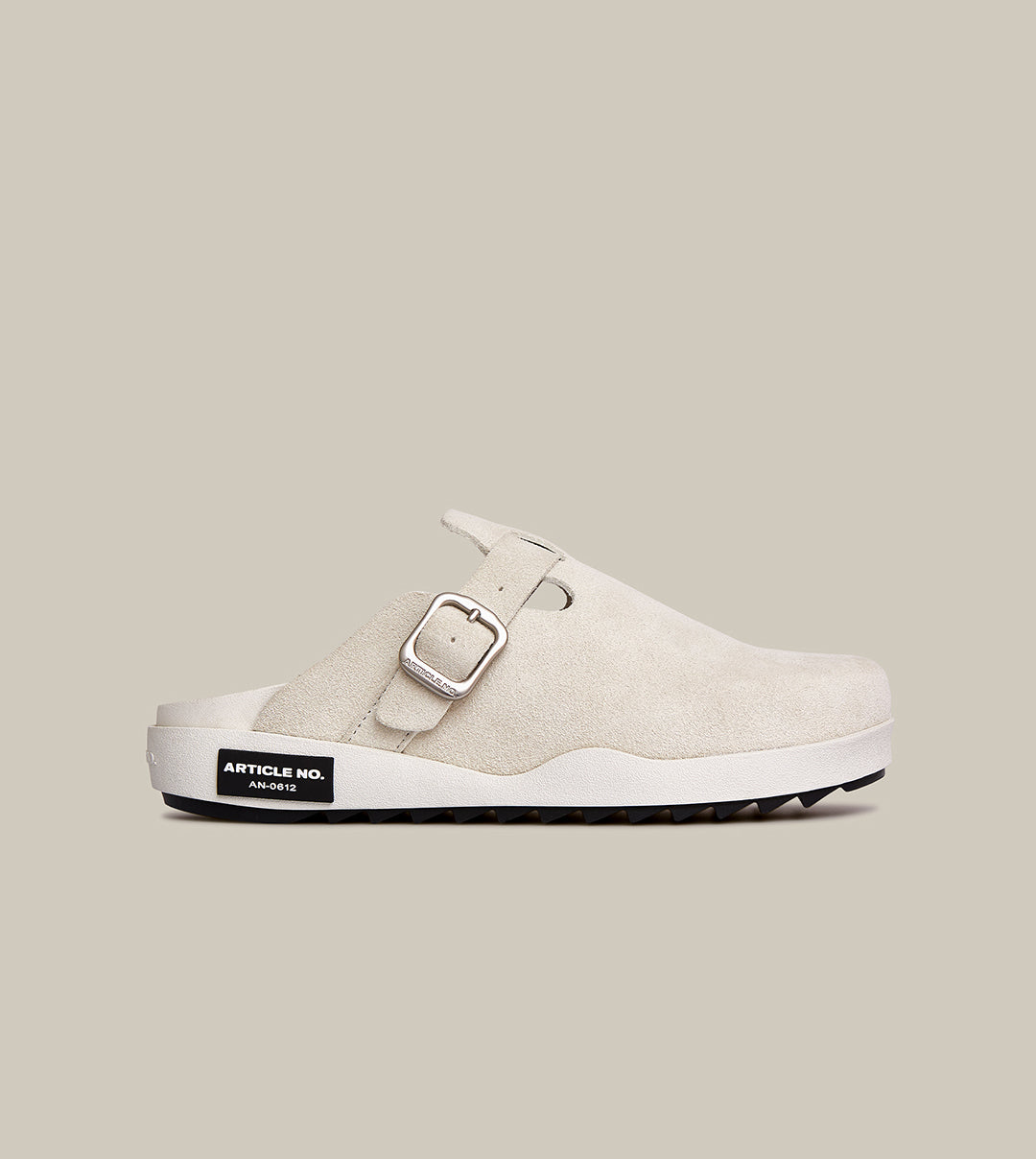 VAGABOND SUEDE ECRU DRIFT CLOGS