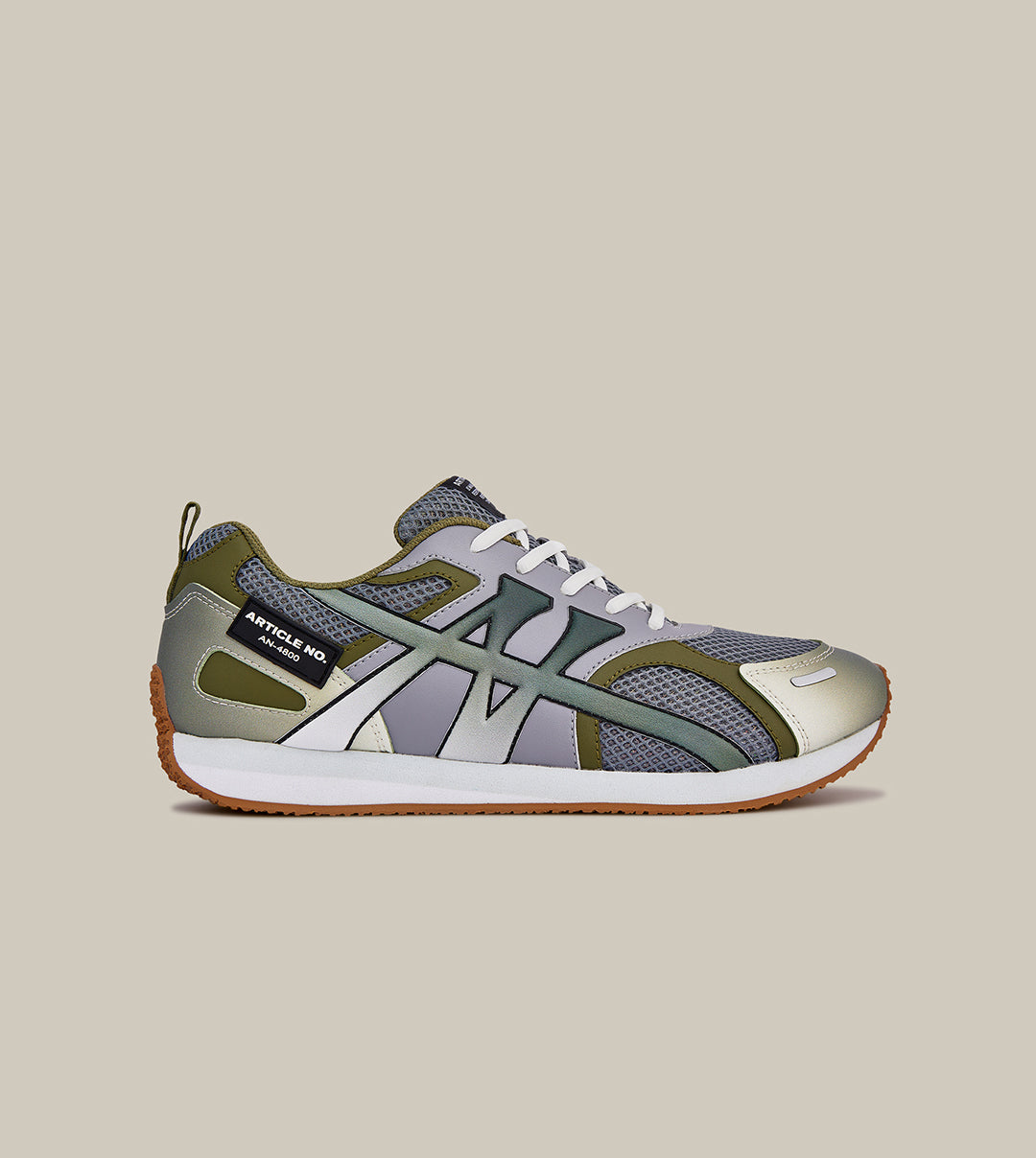 DUNE LOW-TOP GREEN LOGO RUNNER