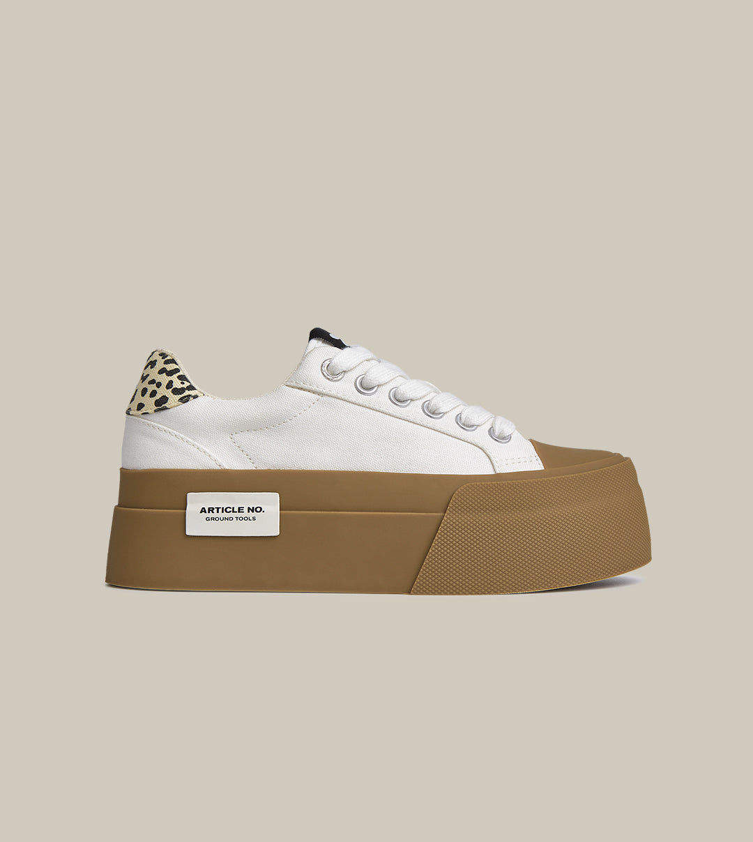 O.G. CLASSIC PLATFORM SNEAKERS IN LEOPARD TAIL