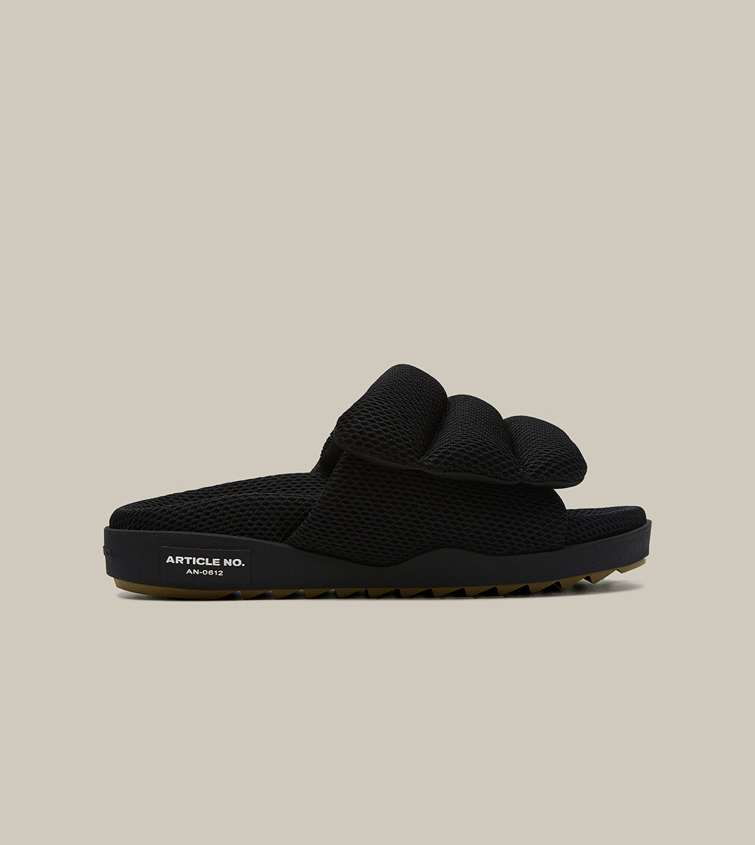 VAGABOND MESH BAND BLACK SLIDES