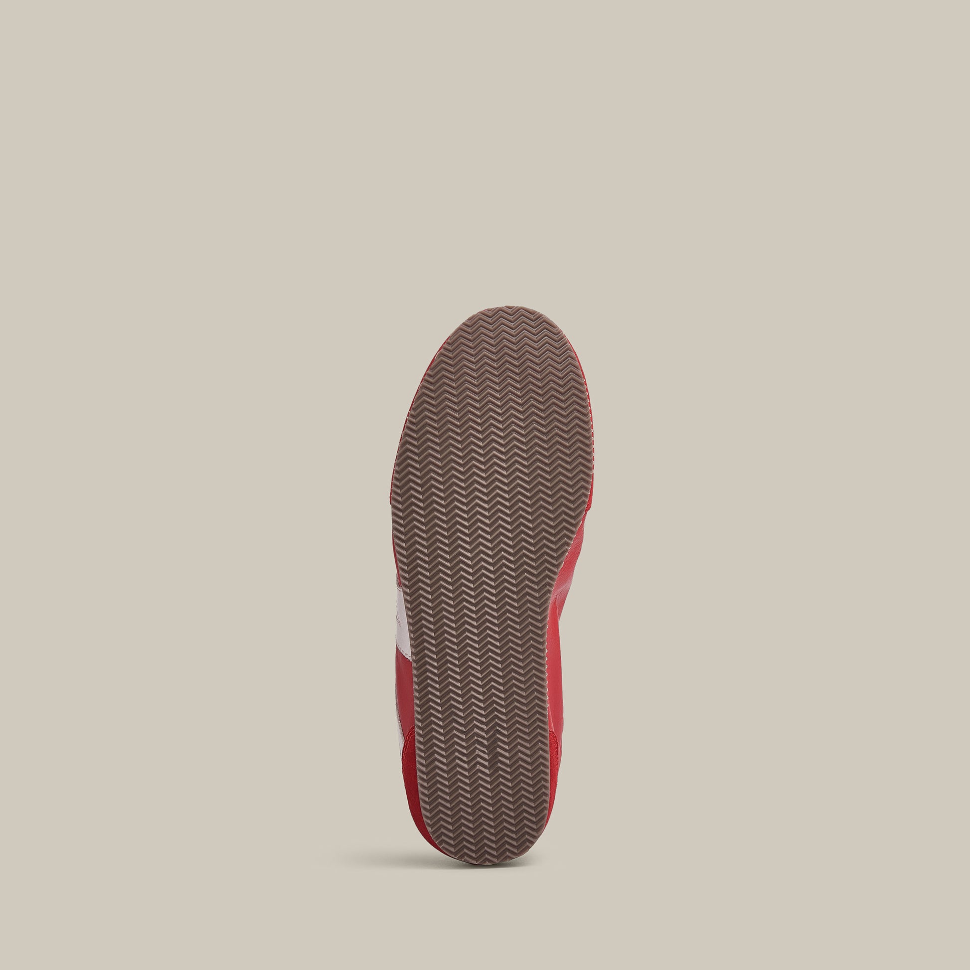 BALLET RED LOW-TOP LOGO FLAT RUNNER