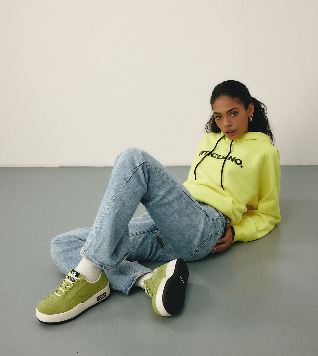 BURGER LOW-TOP LIGHT GREEN SKATE
