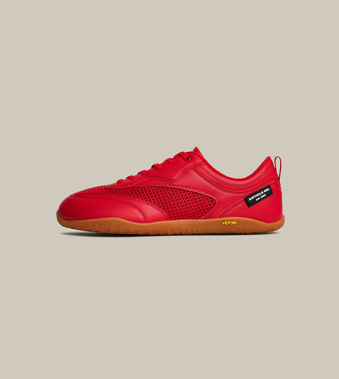BAREFOOT ZERO-DROP SPORT SNEAKERS 1980 RED