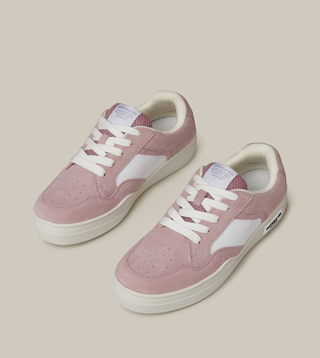 COURT SNEAKER LOW-TOP PINK SKATE SNEAKERS