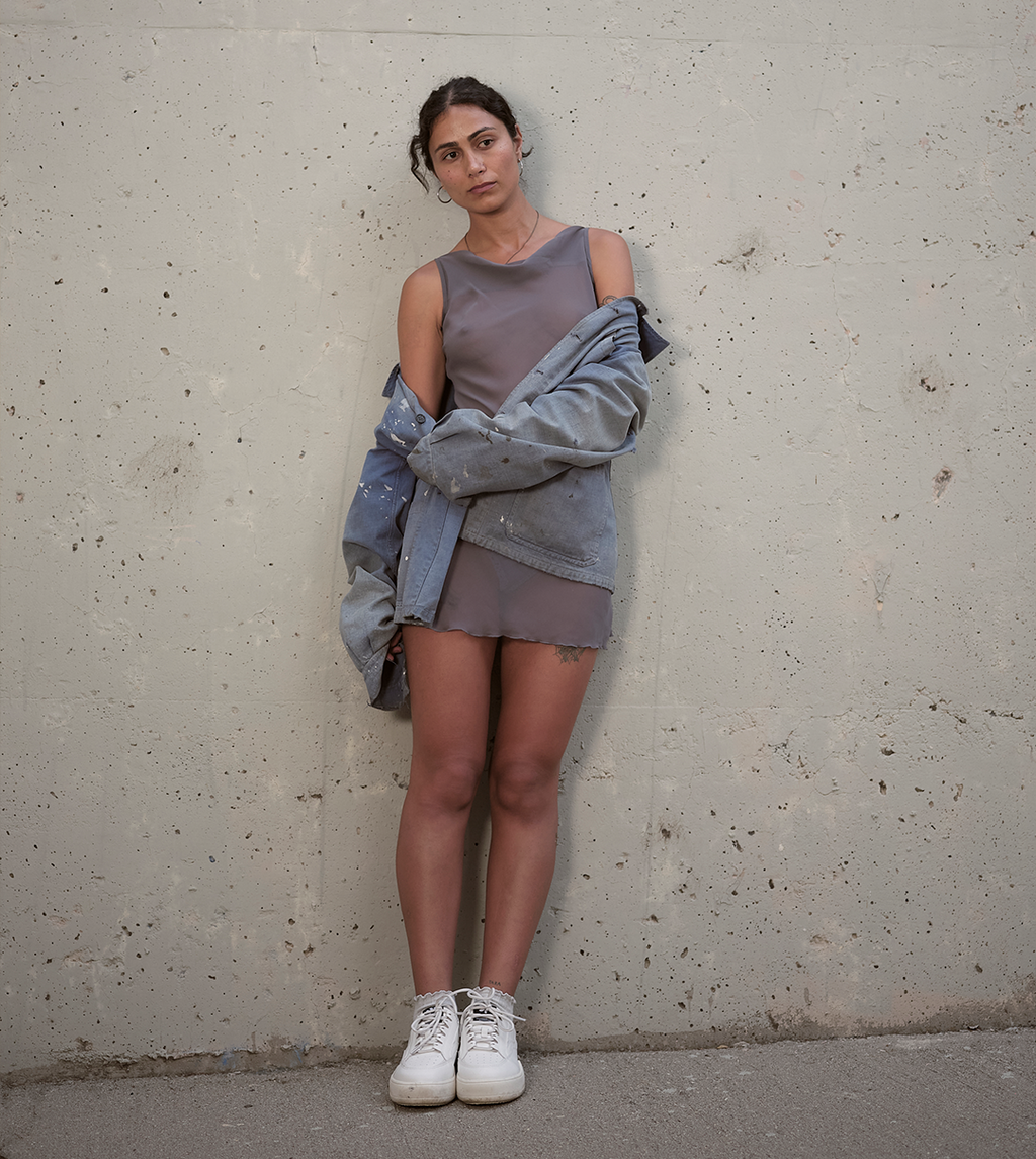 Burger Low-top Leather Skate Beige Sneakers