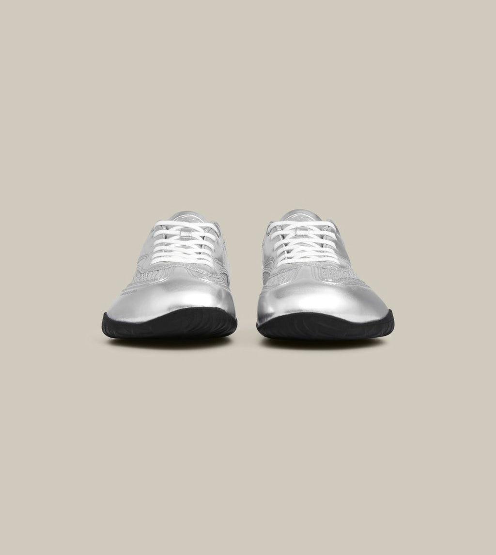 BAREFOOT ZERO-DROP SPORT SNEAKERS 1980 SILVER