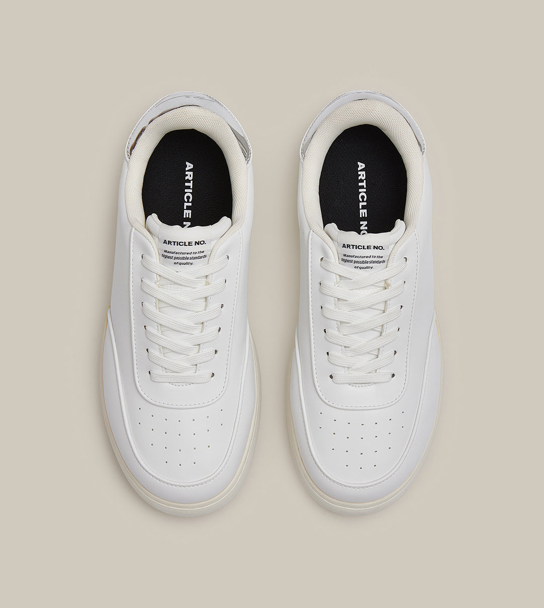 BURGER LOW-TOP SILVER TAIL WHITE TRAINER