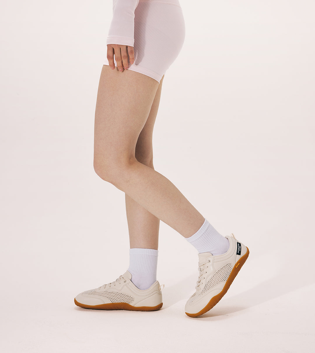 BAREFOOT ZERO-DROP SPORT SNEAKERS 1980 BEIGE