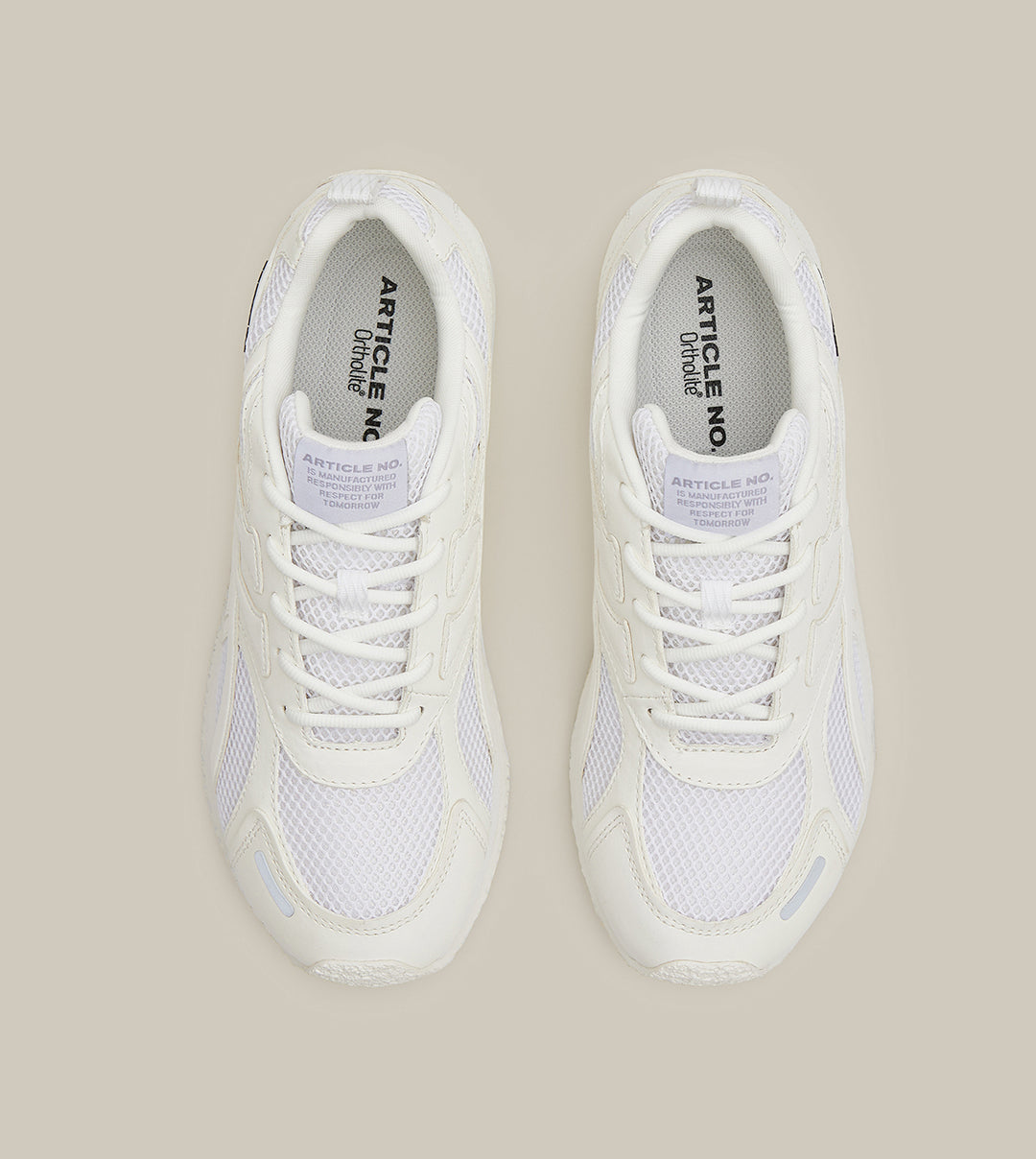 DUNE LOW-TOP WHITE LOGO RUNNER