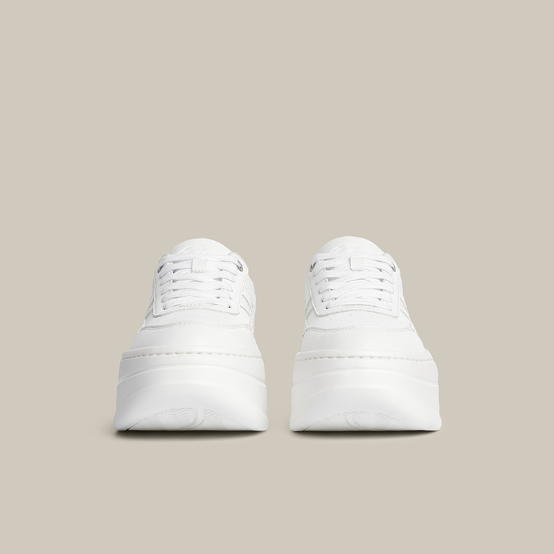 60 PLATFORMLTE WHITE SNEAKERS