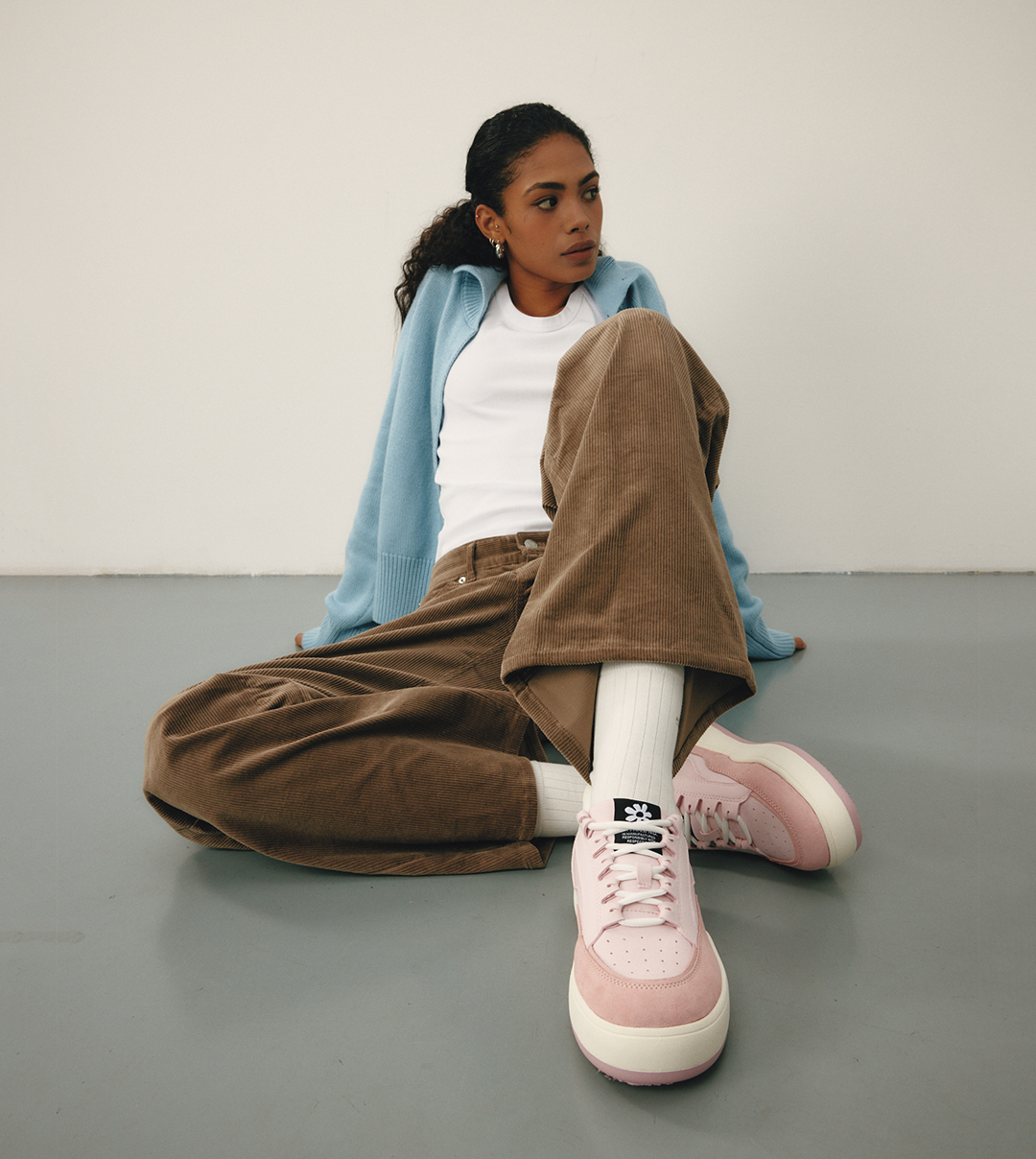 BURGER LOW-TOP PINK SKATE