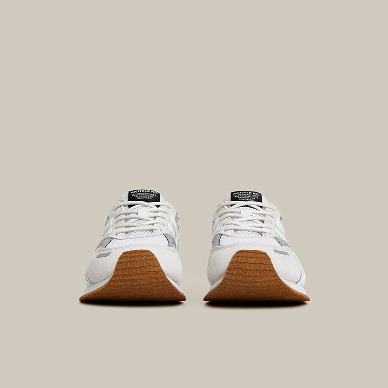 DUNE LOW-TOP WHITE LOGO RUNNER