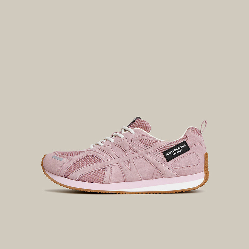 DUNE LOW-TOP PINK LOGO RUNNER