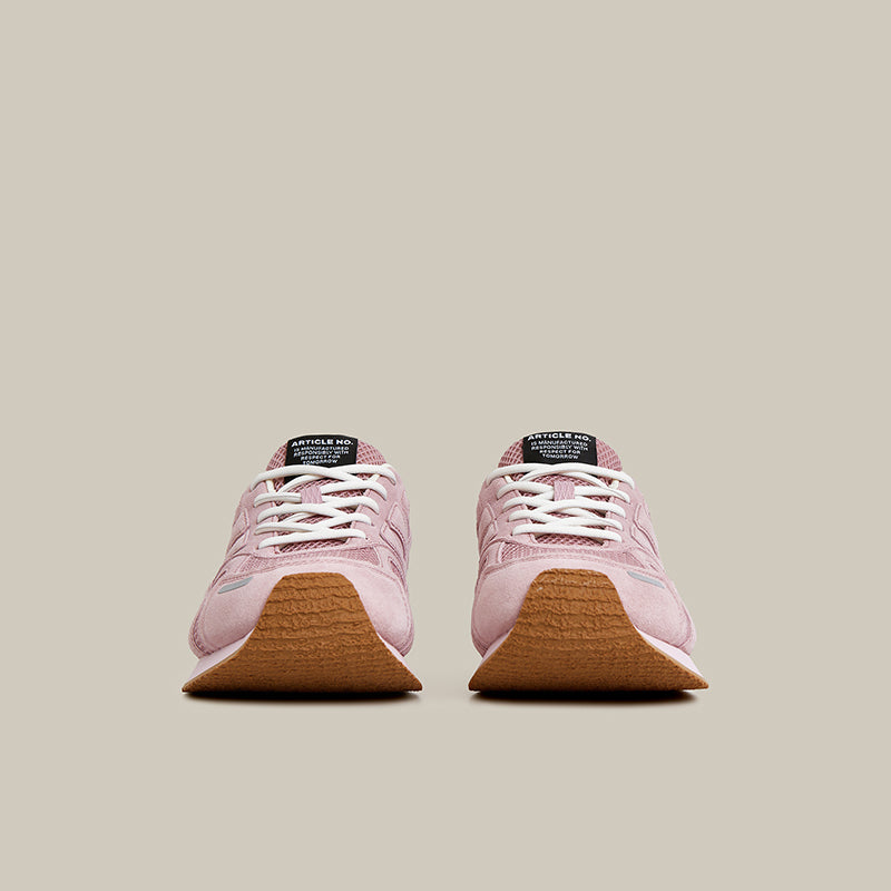 DUNE LOW-TOP PINK LOGO RUNNER