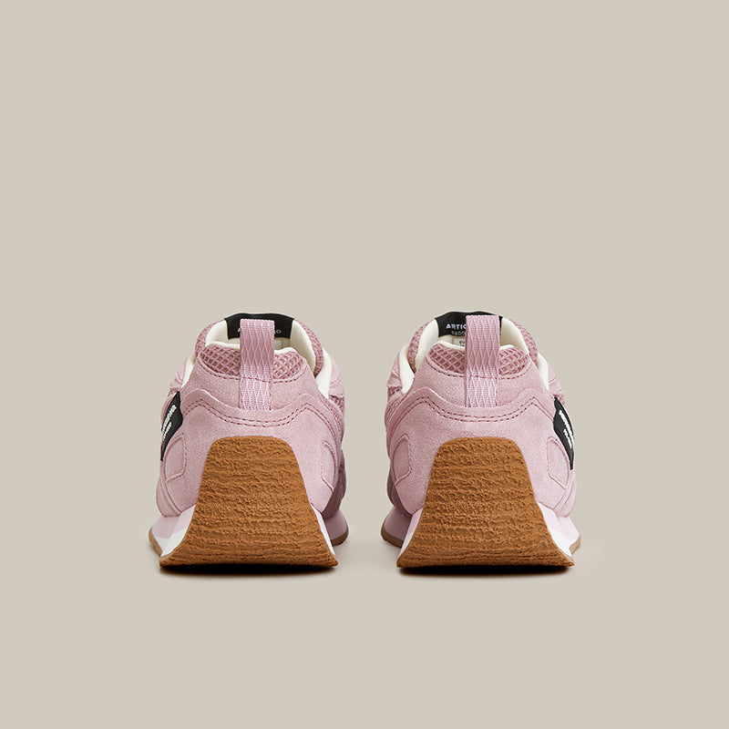 DUNE LOW-TOP PINK LOGO RUNNER
