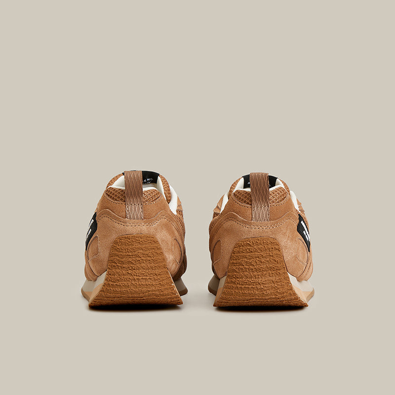 DUNE LOW-TOP BEIGE LOGO RUNNER