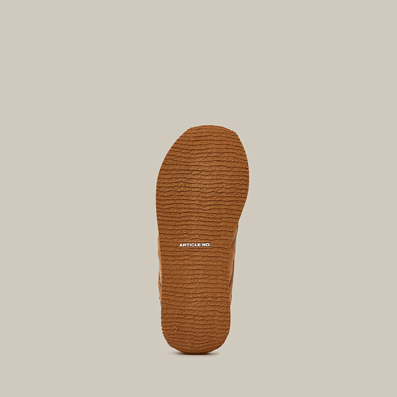 DUNE LOW-TOP BEIGE LOGO RUNNER