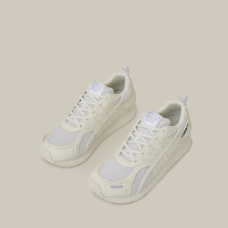 DUNE LOW-TOP WHITE LOGO RUNNER
