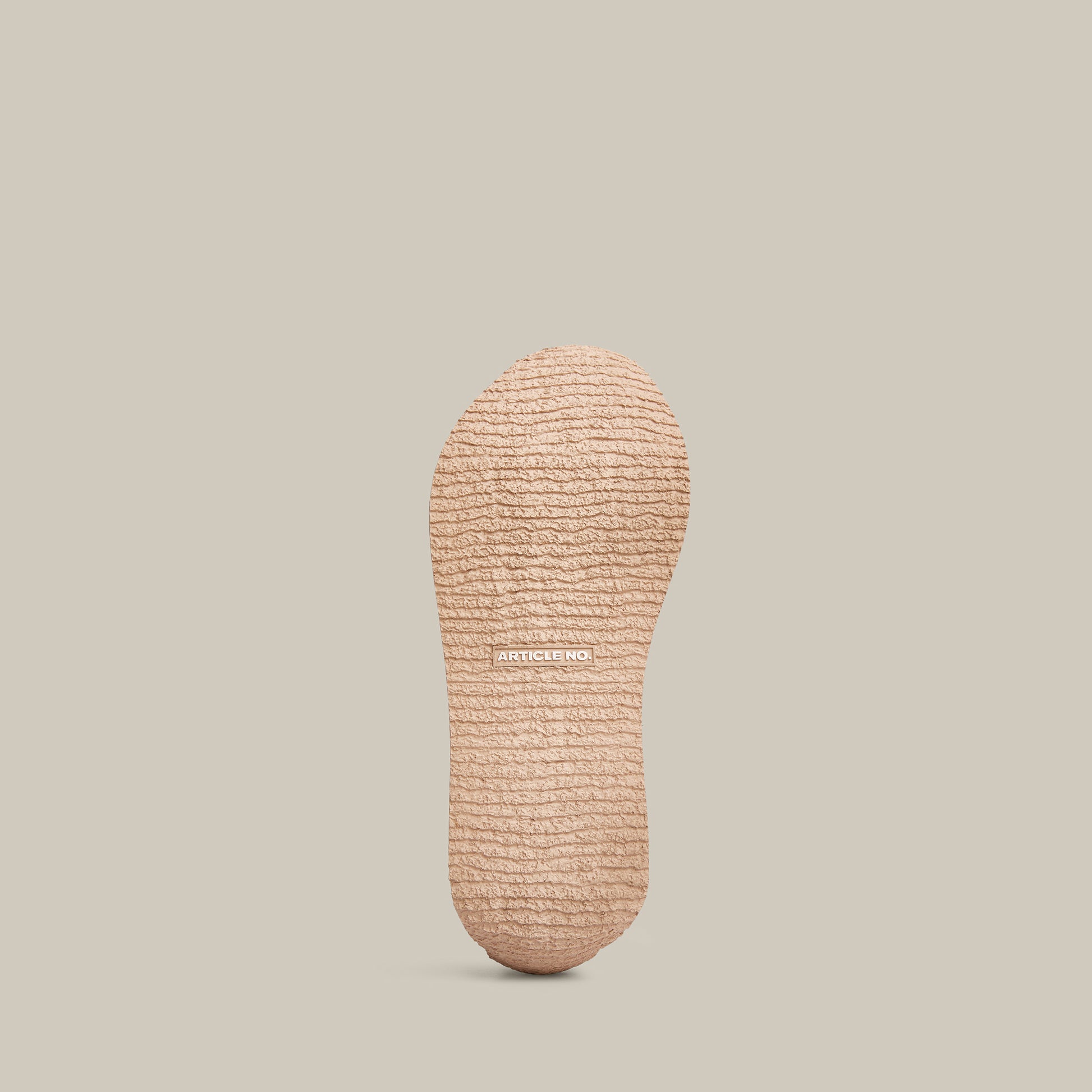 DUNE LOW-TOP PINK AND TAUPE FLYKNIT LOGO RUNNER