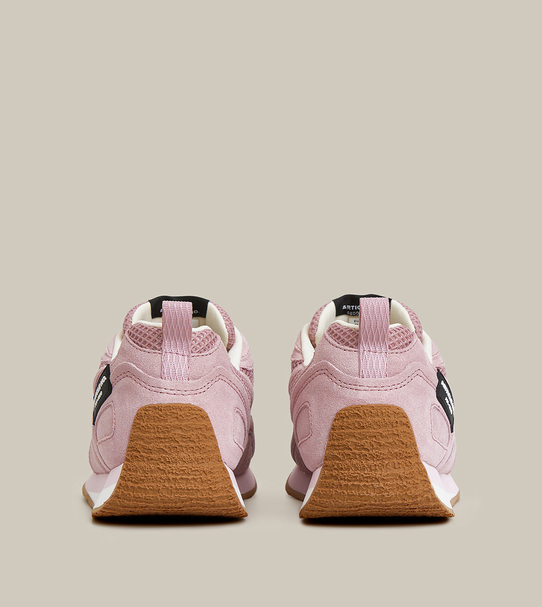 DUNE LOW-TOP PINK LOGO RUNNER