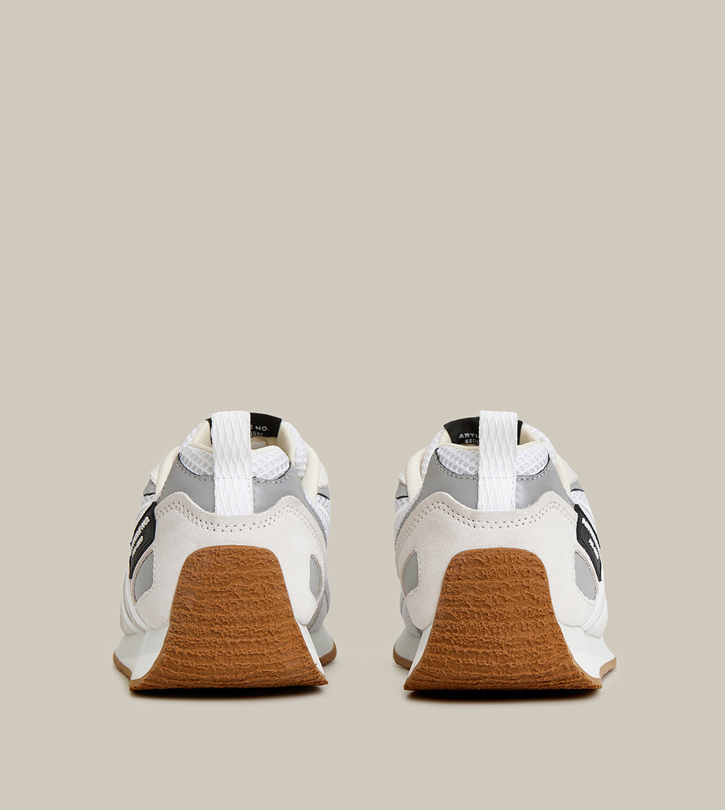 DUNE LOW-TOP WHITE LOGO RUNNER