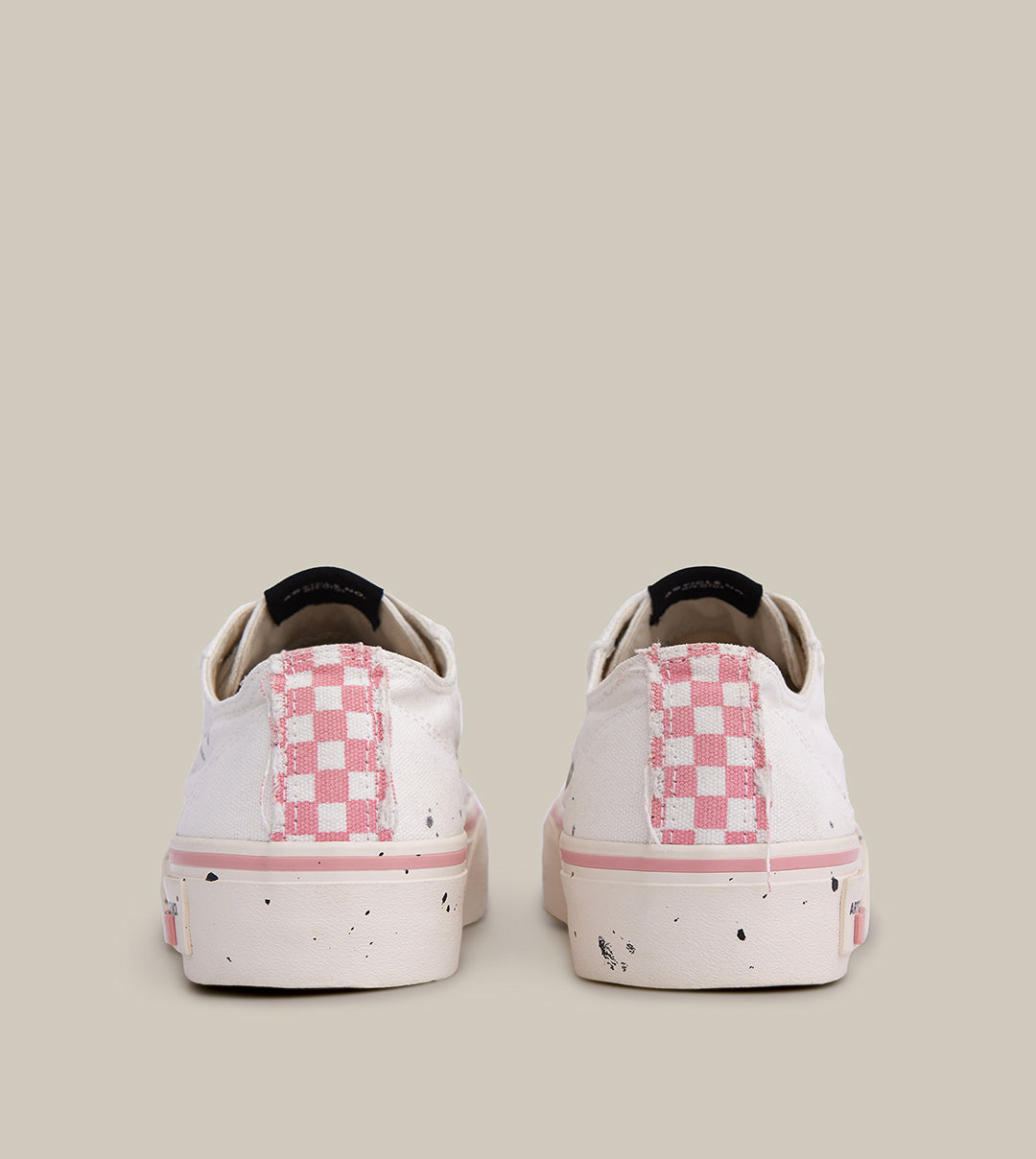 O.G. CLASSIC SPLASH-INK WHITE LOW-TOP SNEAKERS