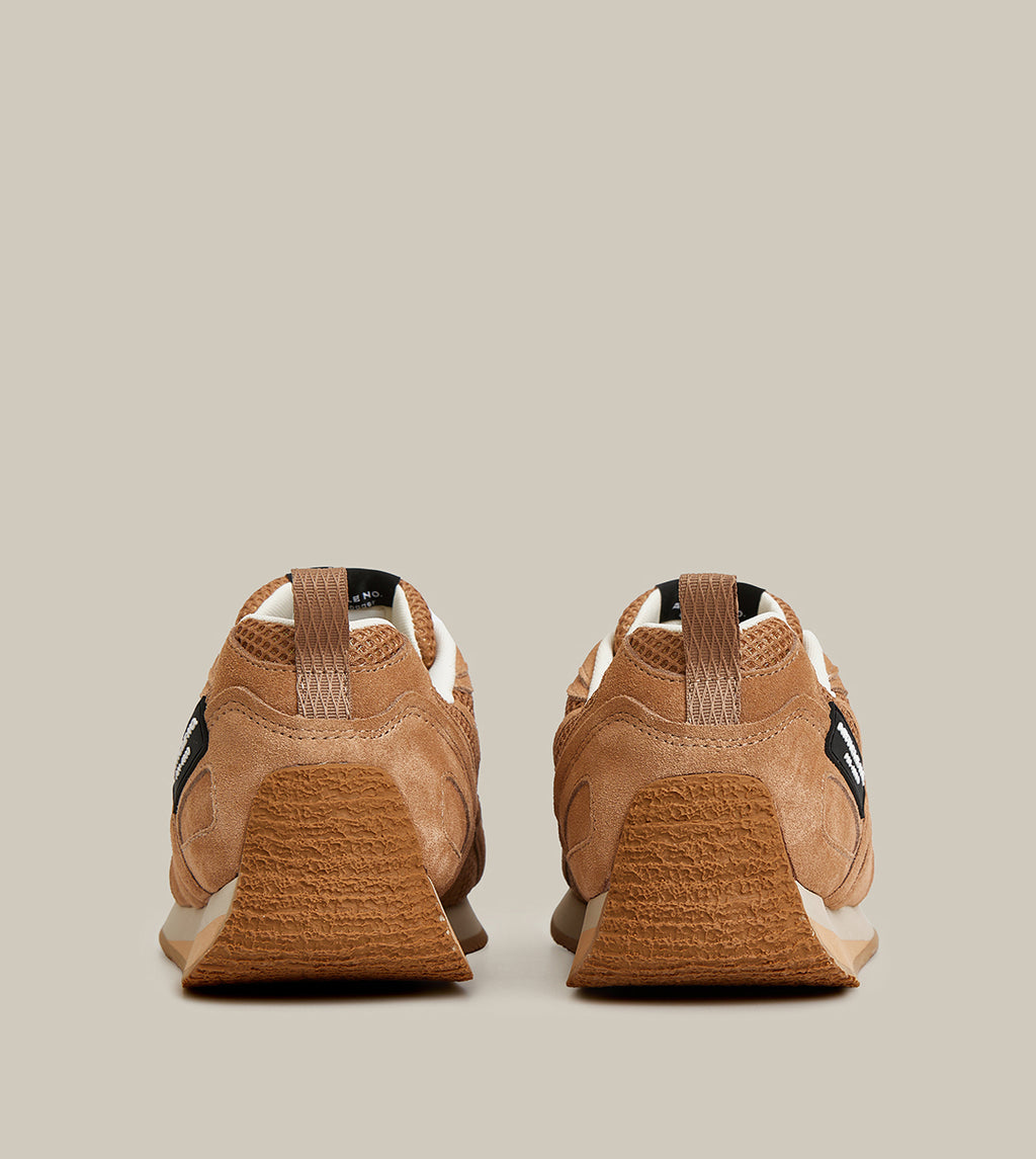 DUNE LOW-TOP BEIGE LOGO RUNNER