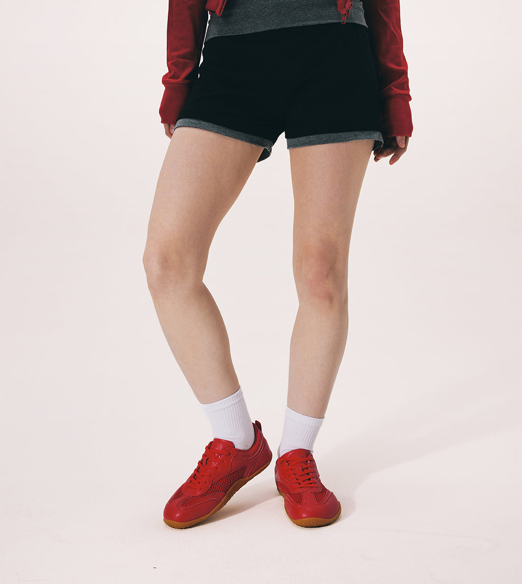 BAREFOOT ZERO-DROP SPORT SNEAKERS 1980 RED