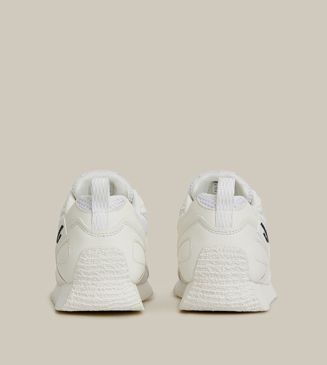 DUNE LOW-TOP WHITE LOGO RUNNER