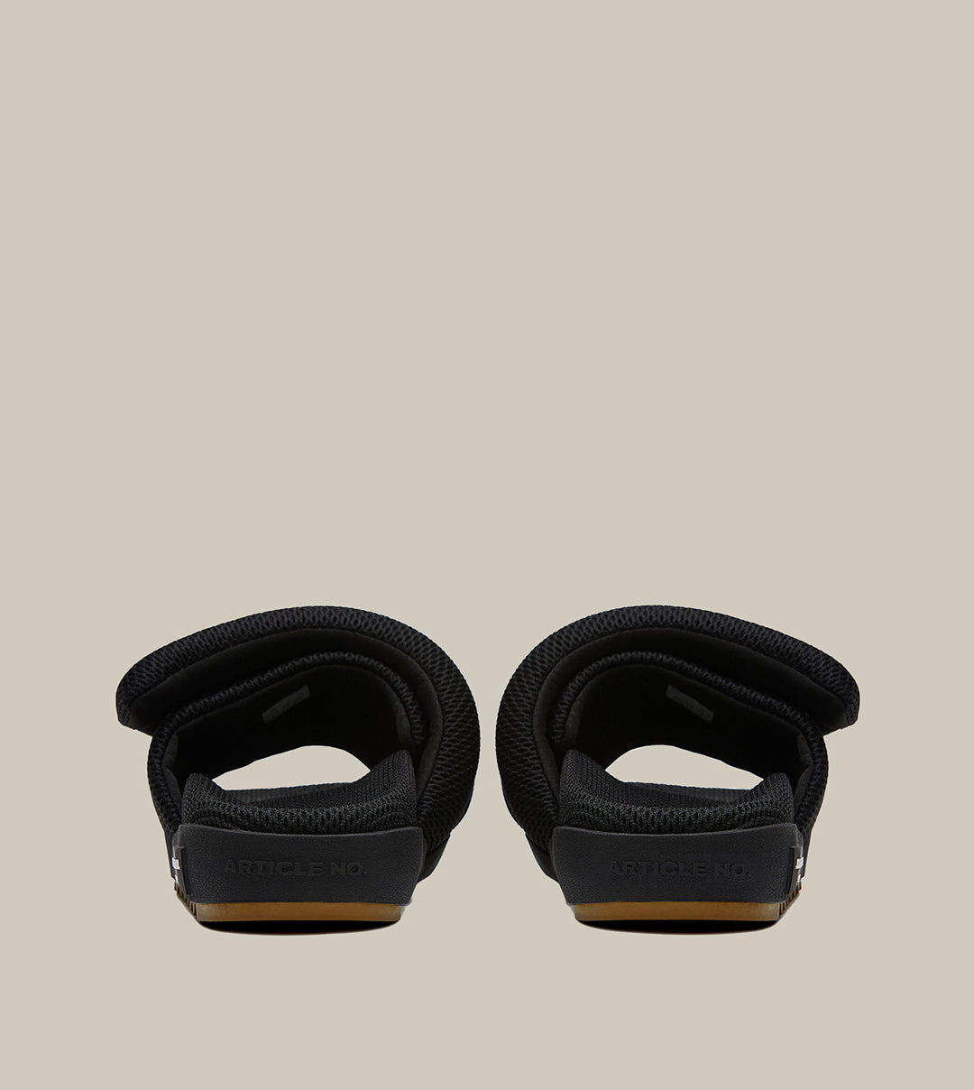 VAGABOND MESH BAND BLACK SLIDES