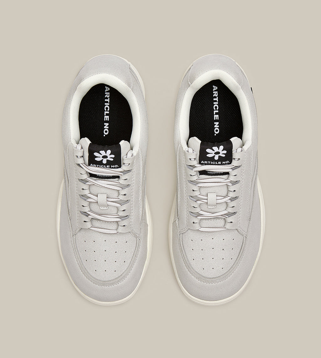 Burger Low-top Leather Skate Beige Sneakers