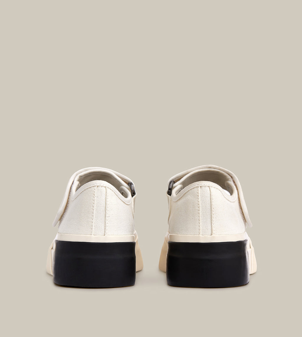 DOWNTOWN CANVAS MARYJANE IN WHITE