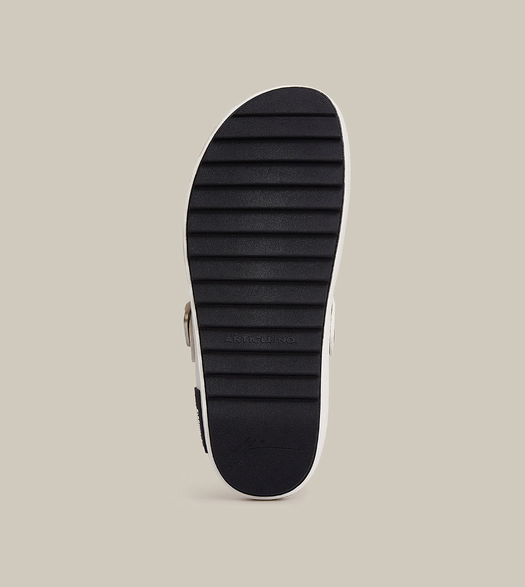 VAGABOND SUEDE ECRU DRIFT CLOGS