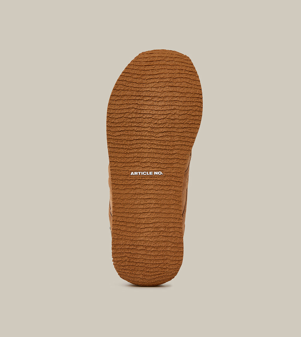 DUNE LOW-TOP BEIGE LOGO RUNNER