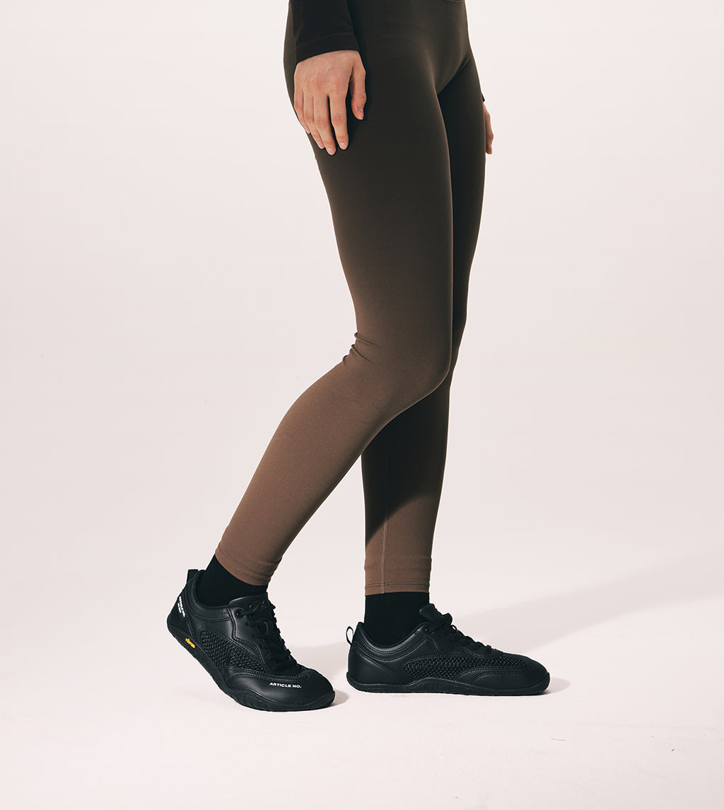 BAREFOOT ZERO-DROP SPORT SNEAKERS 1980 BLACK