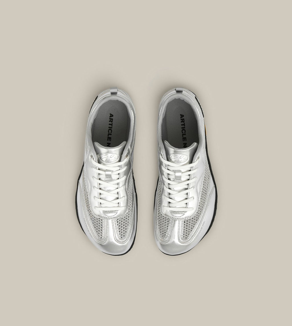 BAREFOOT ZERO-DROP SPORT SNEAKERS 1980 SILVER