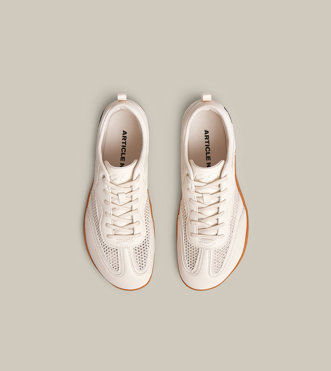 BAREFOOT ZERO-DROP SPORT SNEAKERS 1980 BEIGE
